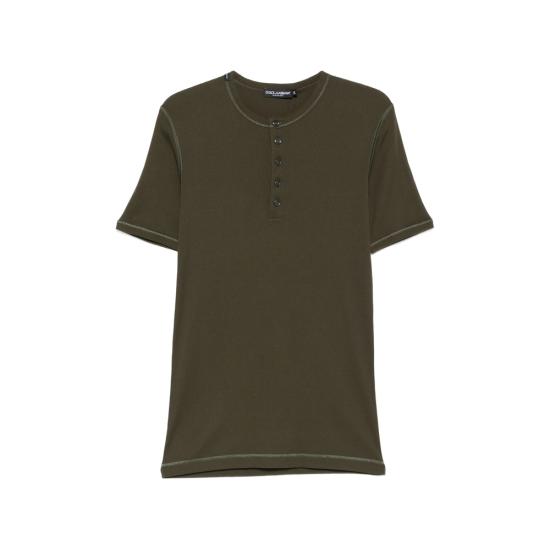 DOLCE & GABBANA Men Tops G8QX6T G7P0D M4001 GREEN