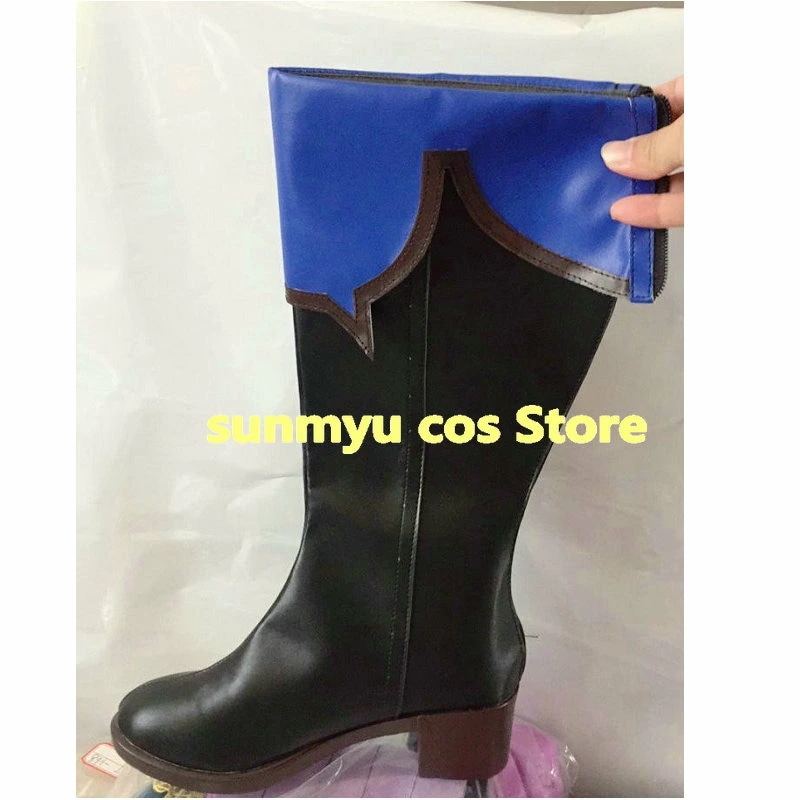 モンスターストライク　ダルタニャン コスプレ靴 ブーツ