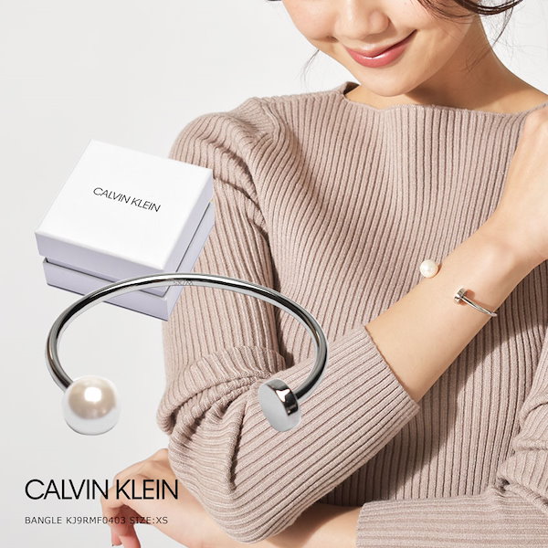 Qoo10] Calvin Klein カルバンクライン バングル KJ9RMF
