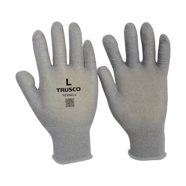 (まとめ) TRUSCO 発熱インナー手袋 Lサイズ グレー TEXNC-L 1双 (×30セット) 10,749円