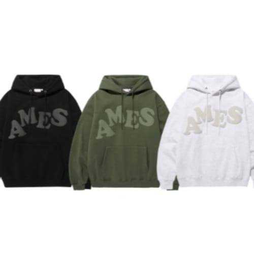 BIG TYPO HOODIE 3COLOR[起毛,起毛 X]