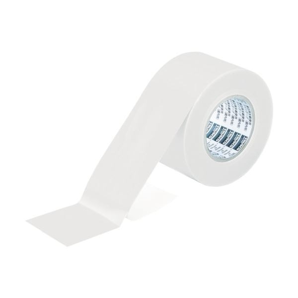 ラインテープ 屋内用 幅75mmx長さ50m ホワイト TLT-75EAW 1巻