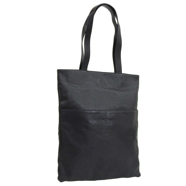 イルビゾンテ バッグ レディース トートバッグ レザー ブラック BTO137PO0001BK131 IL BISONTE A4対応