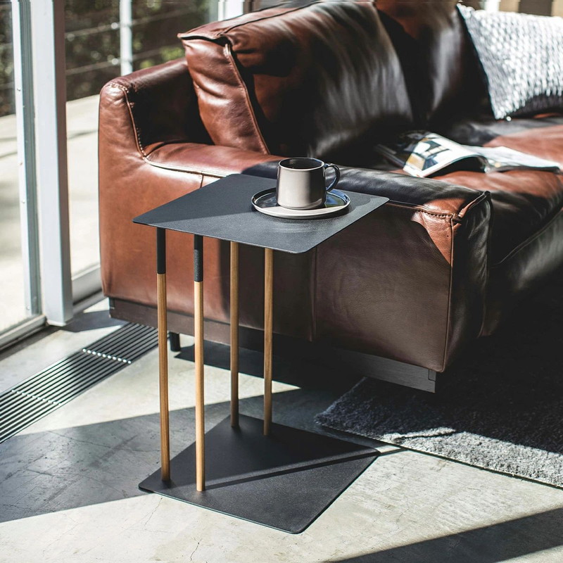 サイドテーブル おしゃれ 北欧 テーブル ベッドサイド コーヒーテーブル ソファテーブル 家具 デスク 木目 スチール 机 シンプル 小型 ミニテーブ