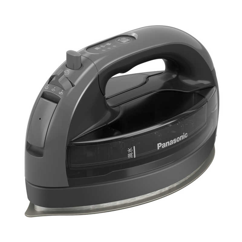 パナソニック　Panasonic　コードレススチームアイロン グレー　NI-WL510-H