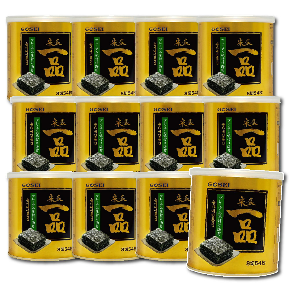 【宋家】　一品のり　（1BOX12缶）　韓国海苔　韓国のり　海苔　味付け海苔　味付けのり　五星 一品味付け海苔 韓国食品 韓国お土産お歳暮 お中元 お贈り物 ギフト プレゼント