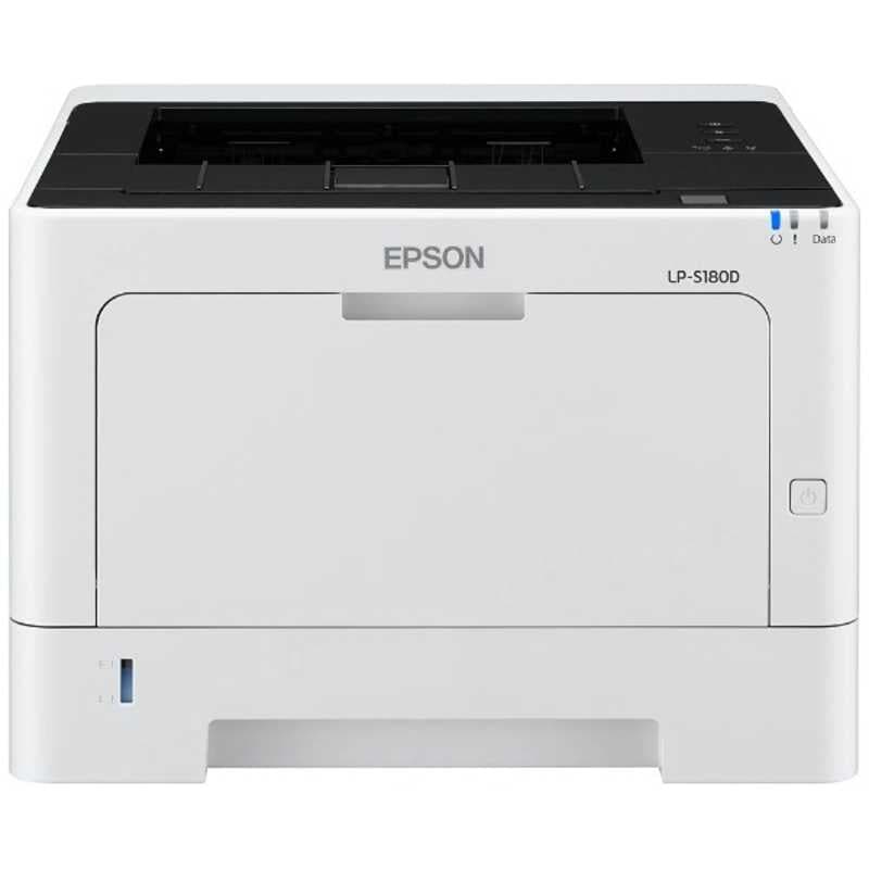 エプソン　EPSON　モノクロレーザープリンター ホワイト [はがき～A4]　LP-S180D