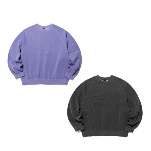 23FW Logo Pigment Sweat Shirt (NG2DFUM455A)