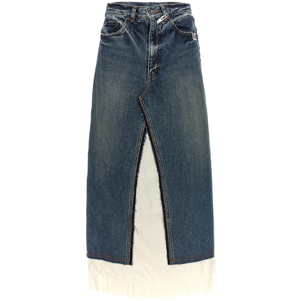 K11SK051INDIGO ブルー 秋冬2023 スカート レディース ju