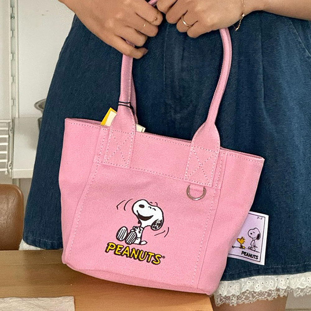 スヌーピー キャンバストートバッグ 5色