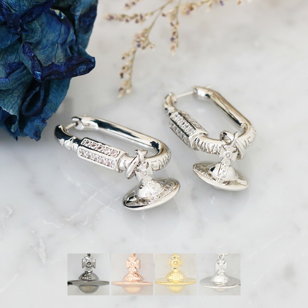 vivi ピアス レディース ジョディ フープ 6203006G 選べる4color オーブ ロゴ ミニ アクセサリー 21,780円
