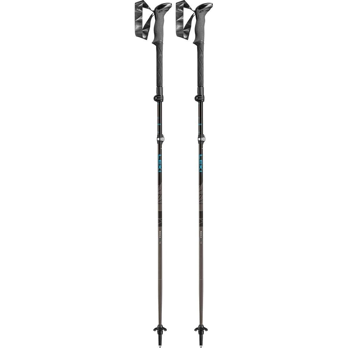 レキ LEKI トレッキングポール マカルー FX TA 1300457 グレー 110～130cm 登山 トレッキング ポール ストック 耐久性 アルミシャフトcm　裏貼
