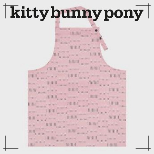 kittybunnypony コロンピンク エプロン