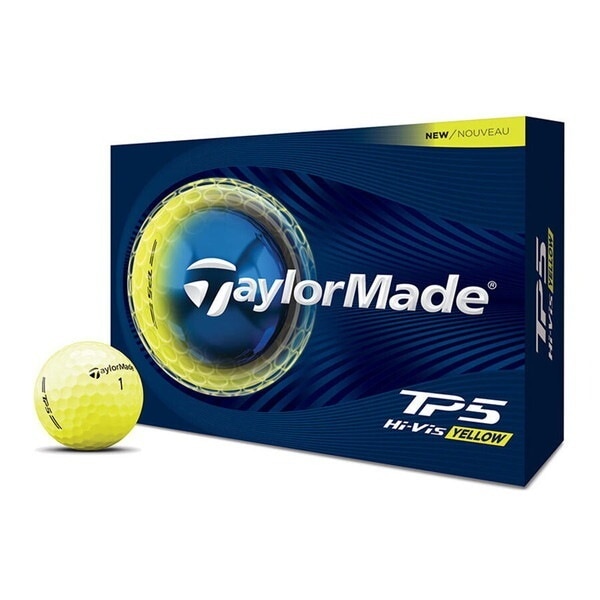 日本正規品 TP5 ゴルフボール 2026年モデル 1ダース(12個入り) イエロー