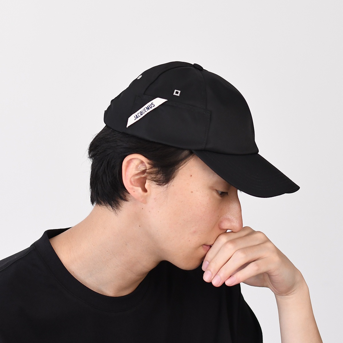 帽子 キャップ ラ キャスケット オヴァリー LA CASQUETTE OVALIE 246AC667 メンズ ブラック