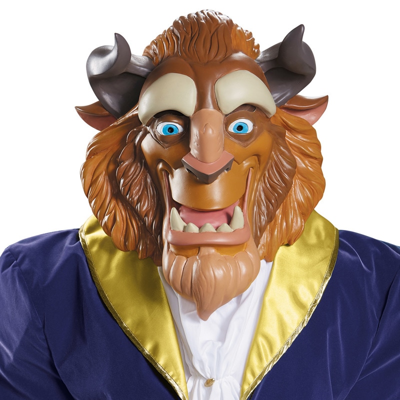 コスプレ 仮装 ビースト DXマスク 【 コスプレ 衣装 ハロウィン パーティーグッズ おもしろ かぶりもの ディズニー 美女と野獣 マスク 変装グッズ 正規ライセンス品 プチ仮装 おもしろマスク 公