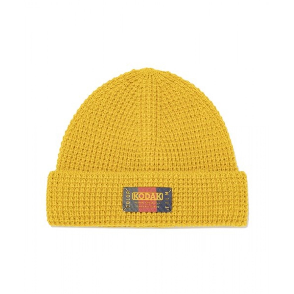 KODAK (コダック) コダカラーワッフルビーニーマスタード