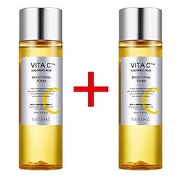 MISSHA 韓国処方ビタCトナー 200ml&ビタCアンプル 30mlセット MISSHA 韓国処方ビタCトナー 200ml&ビタCアンプル 30mlセット