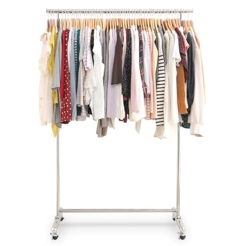 アイリスプラザ ハンガーラック パイプハンガー シングル 幅115.5 耐荷重140kg シルバー CW3001-T5 丈夫 高耐荷重 5,770円