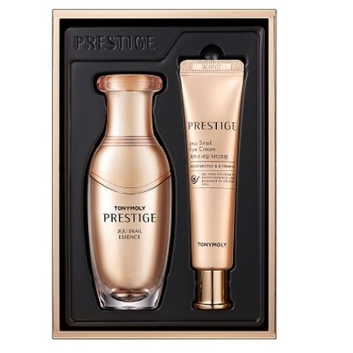 プレステージ スネイル エッセンス 50ml + アイクリーム 30ml (鎮静/弾力/保湿/栄養供給/活力/しわ防止)
