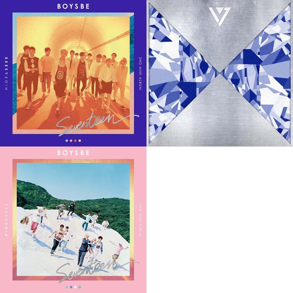 SEVENTEEN アルバム [ 3種 セット ] 17CARAT + BOYS BE SEEK + BOYS BE HIDE