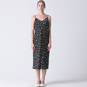 Qoo10 niana ワンダリングジャガードドレス フラワー