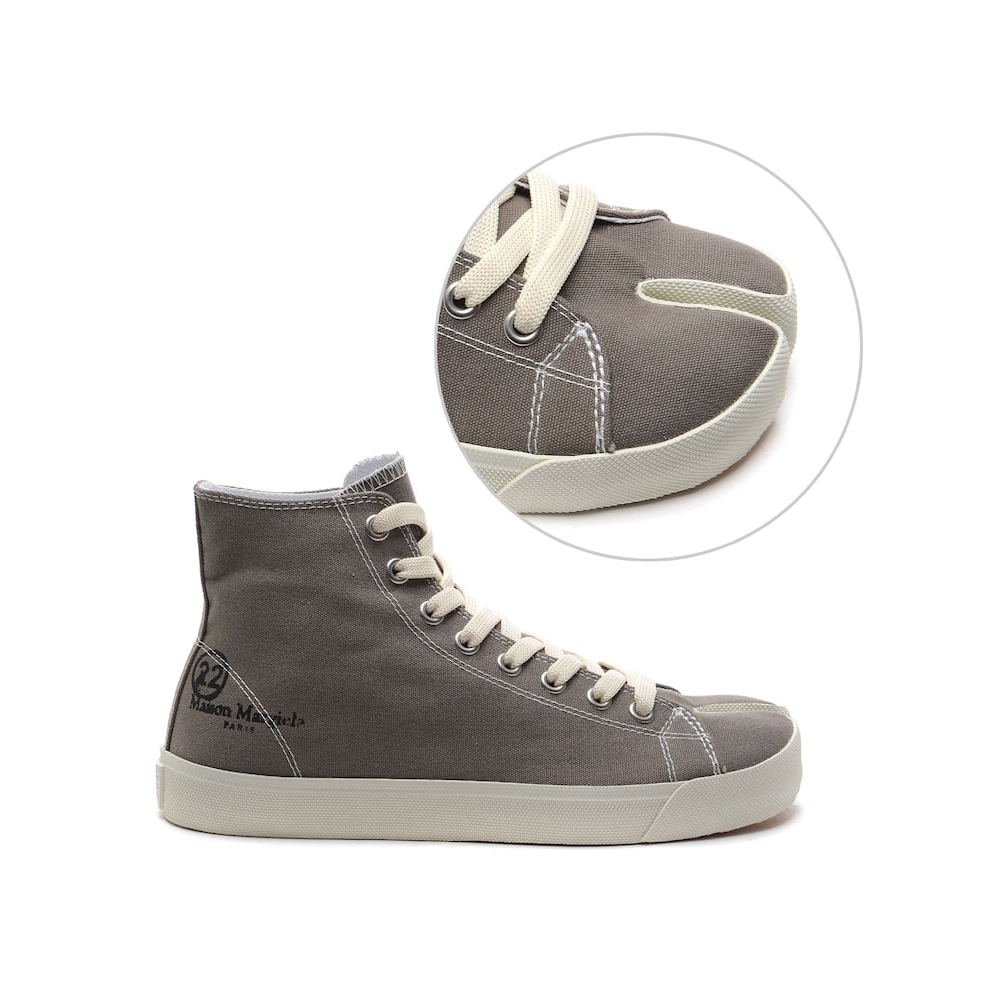 メゾンマルジェラ [メゾンマルジェラ] 20SS メンズタビハイトップスニーカー (S57WS0253_P1875_T8032_20S) PVOS57WS0253P1875T80322