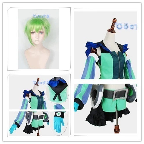 【短納期】マクロスΔ レイナ・フラウラー ウイッグ付 コスプレ衣装 高品.質 新品 アニメ コスチューム