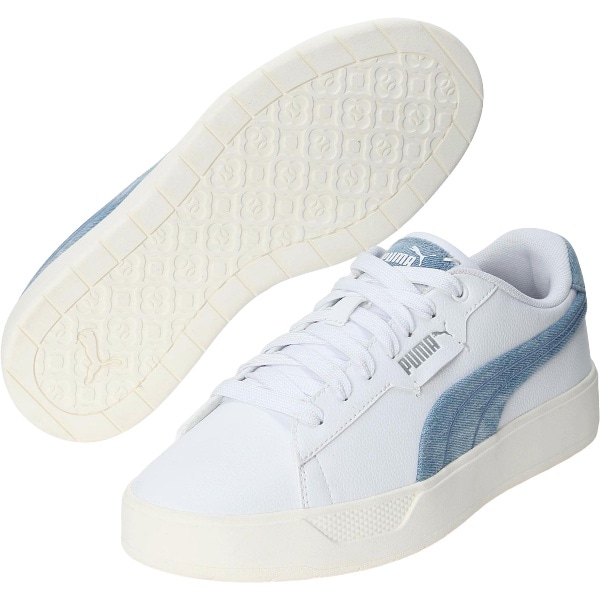 PUMA プーマ スマッシュ ベル デニム マルチスポーツ シューズ レディース 40740101