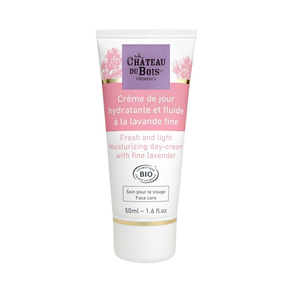 宅配便 シャトーデュボワ フェイスモイスチャー デイクリーム 50mL フランス製 オーガニック トゥルーラベンダー フェイスクリーム 保湿クリーム 高保湿 しっとり べたつかない スキンケア 顔