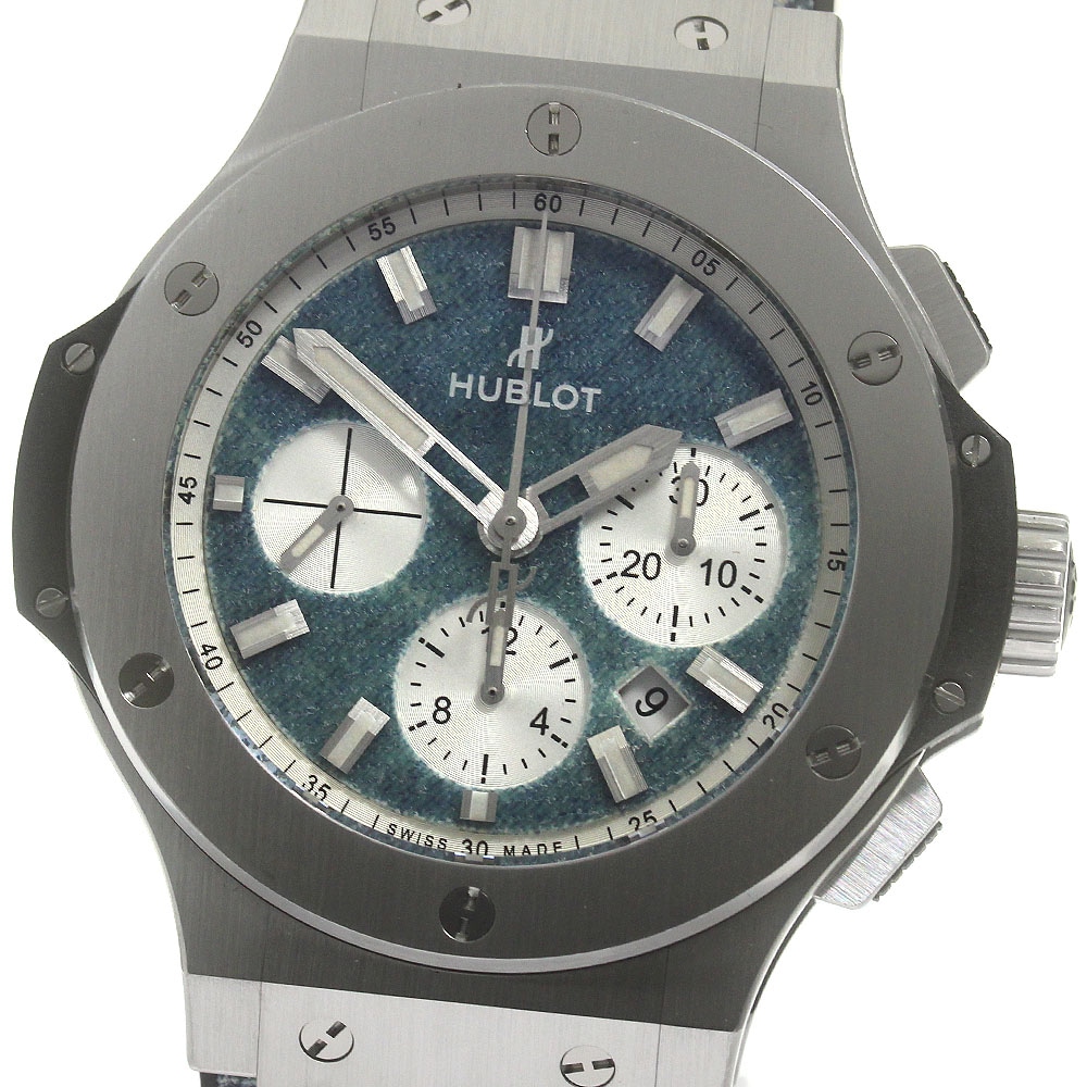 ウブロ HUBLOT 301.SX.2710.NR.JEANS ビッグバン ジーンズ 世界250本限定 自動巻き メンズ 良品 _864891【中古】