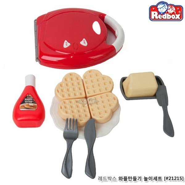 レッドボックス ワッフル作り 遊びセット 21215