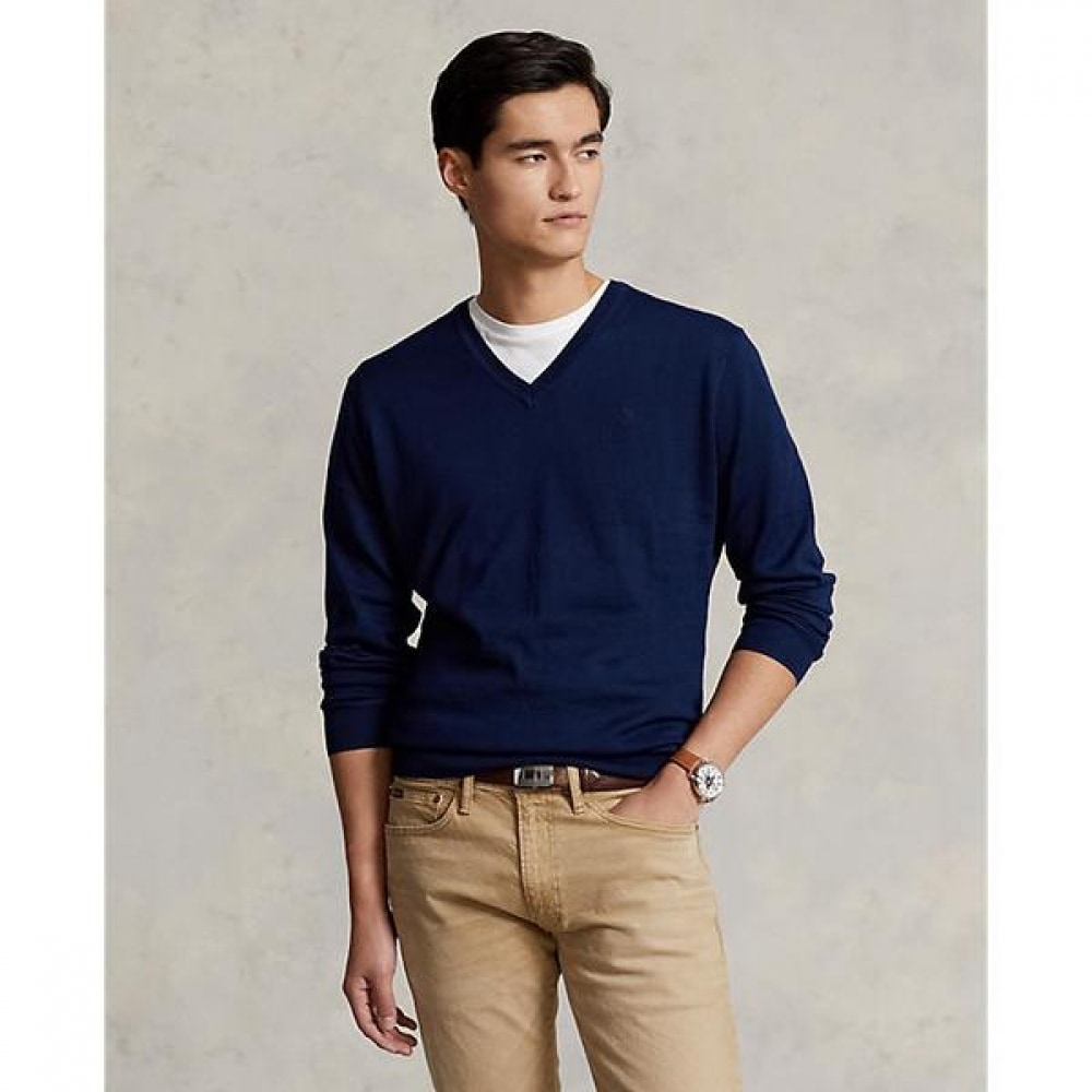 ポロ ラルフ ローレン メンズ パフォーマンス Vネックセーター MNPOSWE16821108410 20,602円