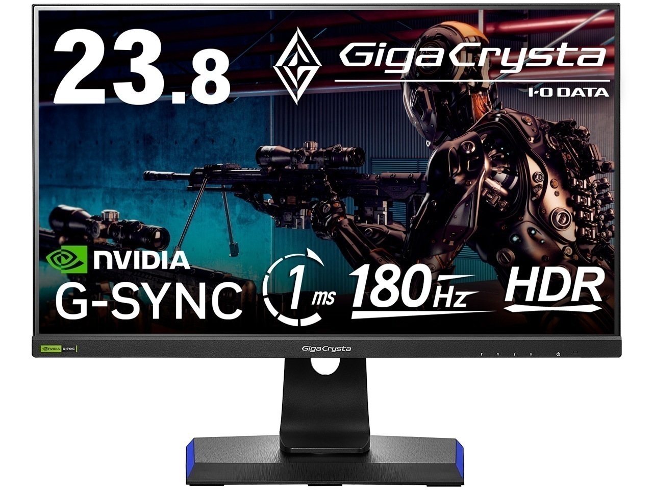 GigaCrysta LCD-GD241JD [23.8インチ ブラック] 液晶ディスプレイ