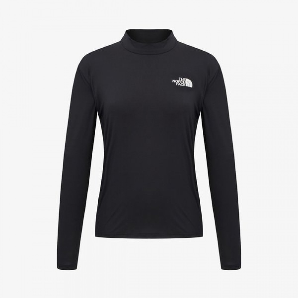 [ノースフェイス公式] NT7XR00AアイスフェイスタートルネックロングスリーブTシャツ_ブラック