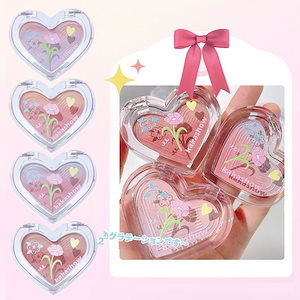 【国内発送】正規品 チーク 5色 バックステージ フェイス グロウ グロウ パレット ヌードマットブラッシャー 多種類 チーク ほお紅 中国コスメ