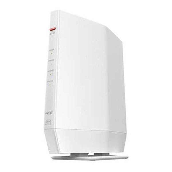 無線LAN親機 WiFi6対応ルーター プレミアムモデル 5GHz 160MHz 11ax ホワイト WSR-5400AX6P/DWH ホワイト