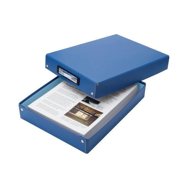 （まとめ） TANOSEE デスクトレー A4 青 1個 [x30セット] 16,079円