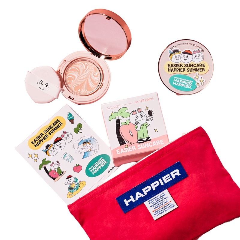 本品+本品）エイジトゥウェニスオロリデーエディショングローフィットトーンアップサンファクト12.5g 2個（SPF50+ PA++++）