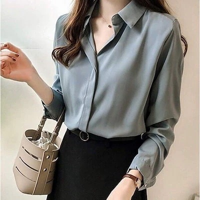 カットソー カットソー Tシャツ シャツ レディース 長袖 シフォンブラウス フォーマル トップス30%までに制限