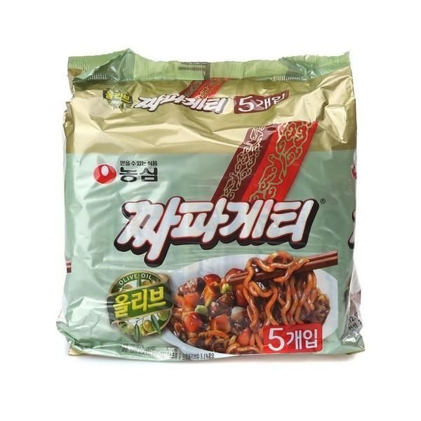 激安特価 農心チャパゲティ袋(140g5個8パック/ボックス) 韓国麺類