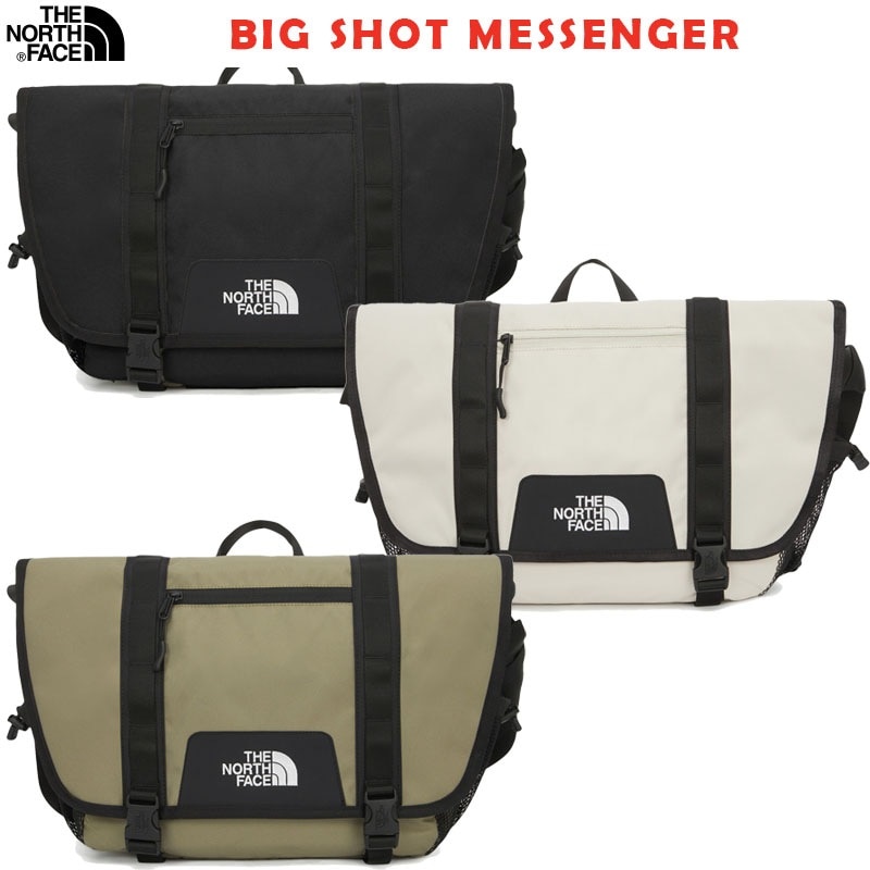 韓国正規品保証 関税負担なし NN2PQ10A BIG SHOT MESSENGERデイリー 基本 着装 男子 女子 人気 韓国 ファッション 男女共用 アウトドア