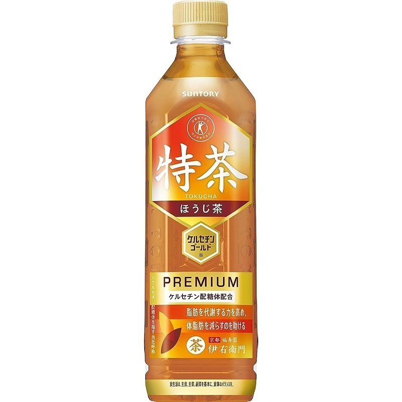 [トクホ] サントリー 伊右衛門 特茶 ほうじ茶 500ml24本