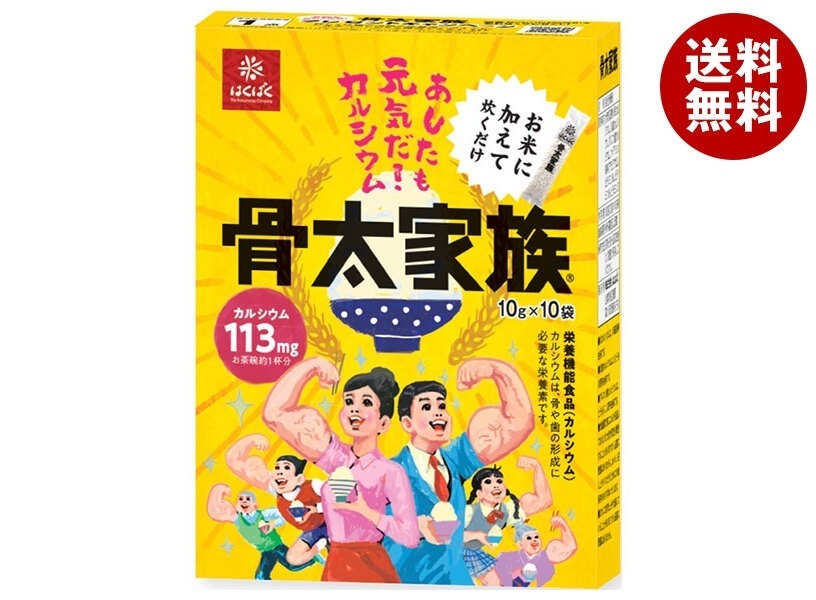 はくばく 骨太家族 100g(10g×10袋)×12袋入×(2ケース)
