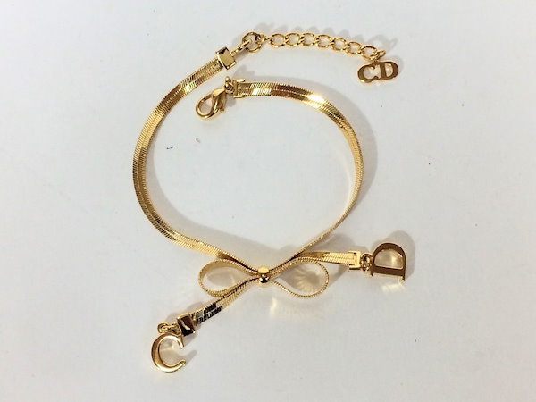 ヴィンテージ・中古】ディオール DIOR リボンモチーフ