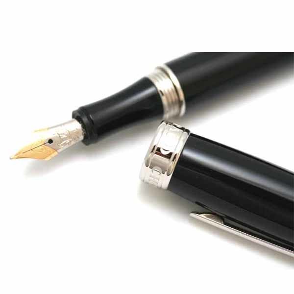 万年筆 カートリッジ式 ブラック/シルバー 95/8038 95013-0038