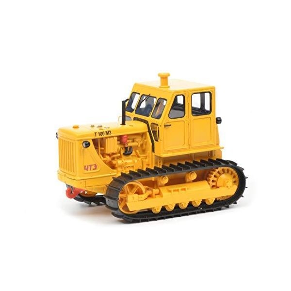 Schuco 450905700 Chain Tractor T100 M3 1:32 450905700 Model Car Yellow 並行輸入品