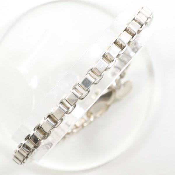 ティファニー ベネチアン シルバー ブレスレット 総重量約15.8g 約18cm ジュエリー 中古