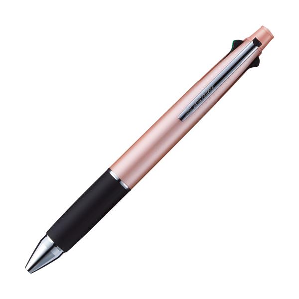 (まとめ) 三菱鉛筆 多機能ペンジェットストリーム4&1 0.38mm (軸色:ベビーピンク) MSXE510003868 1本 (×10セット)