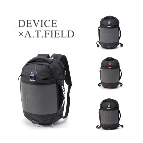 DEVICE 新世紀エヴァンゲリオン DEVICE×A.T.FIELD プログレッシブ ARN21118 4way リュックショルダー ボストン キャリーオン人気